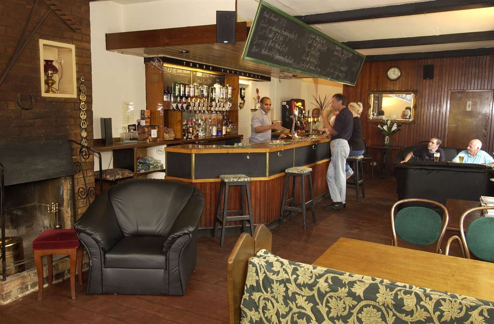 Better times: The Three Squirrels when it was a family pub in July 2004. Picture: Andy Payton