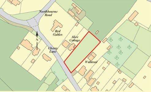 This plot of land at great Mongeham has permission for two homes (7482372)