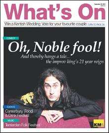 Ross Noble stars on this week's What's On cover