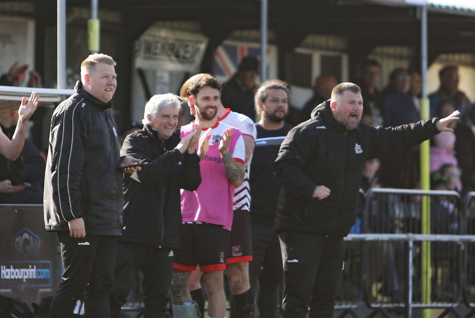 Deal manager Steve King's substitutions were rewarded. Picture: Paul Willmott