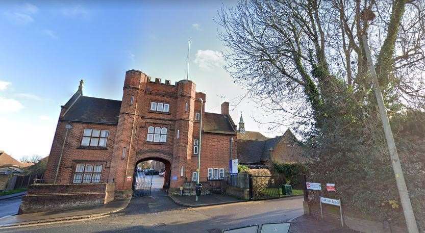 A £1 million extension at Maidstone Grammar School for Boys has been given the go ahead. Picture: Google (56714915)