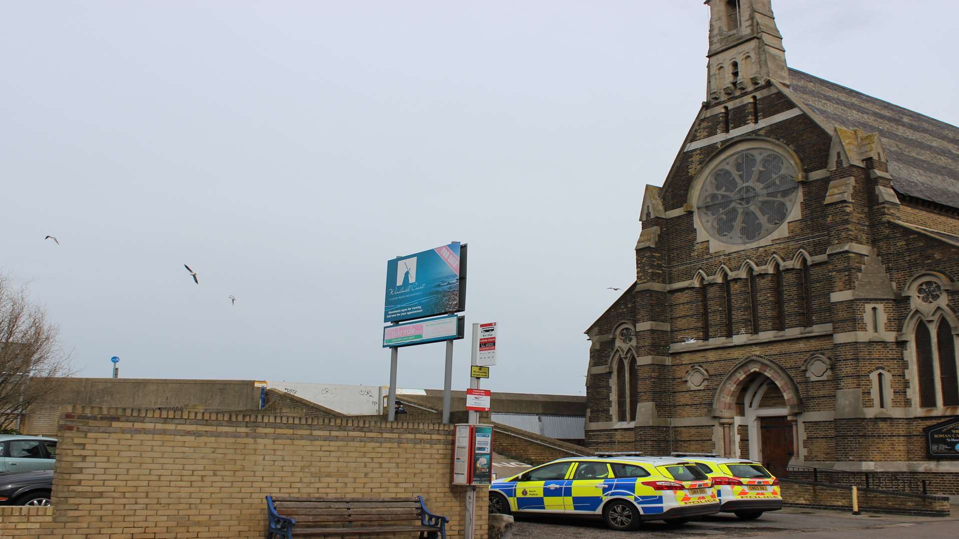 The discovery was made between the Sheerness Swimming Pool and the Roman Catholic Church.
