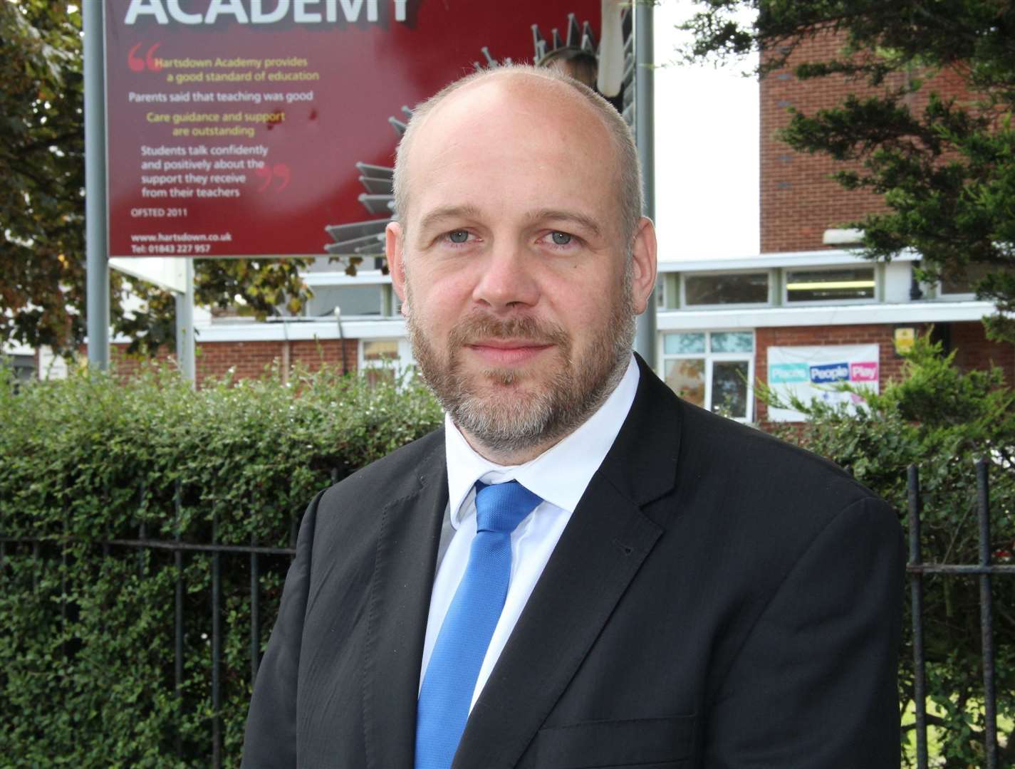 Matthew Tate is the head teacher at Hartsdown Academy in Margate