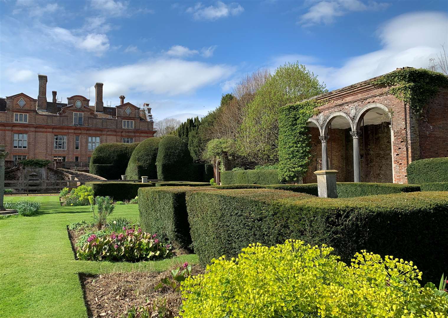 Restoration of the Italian gardens at Broome Park is expected to cost £1 million