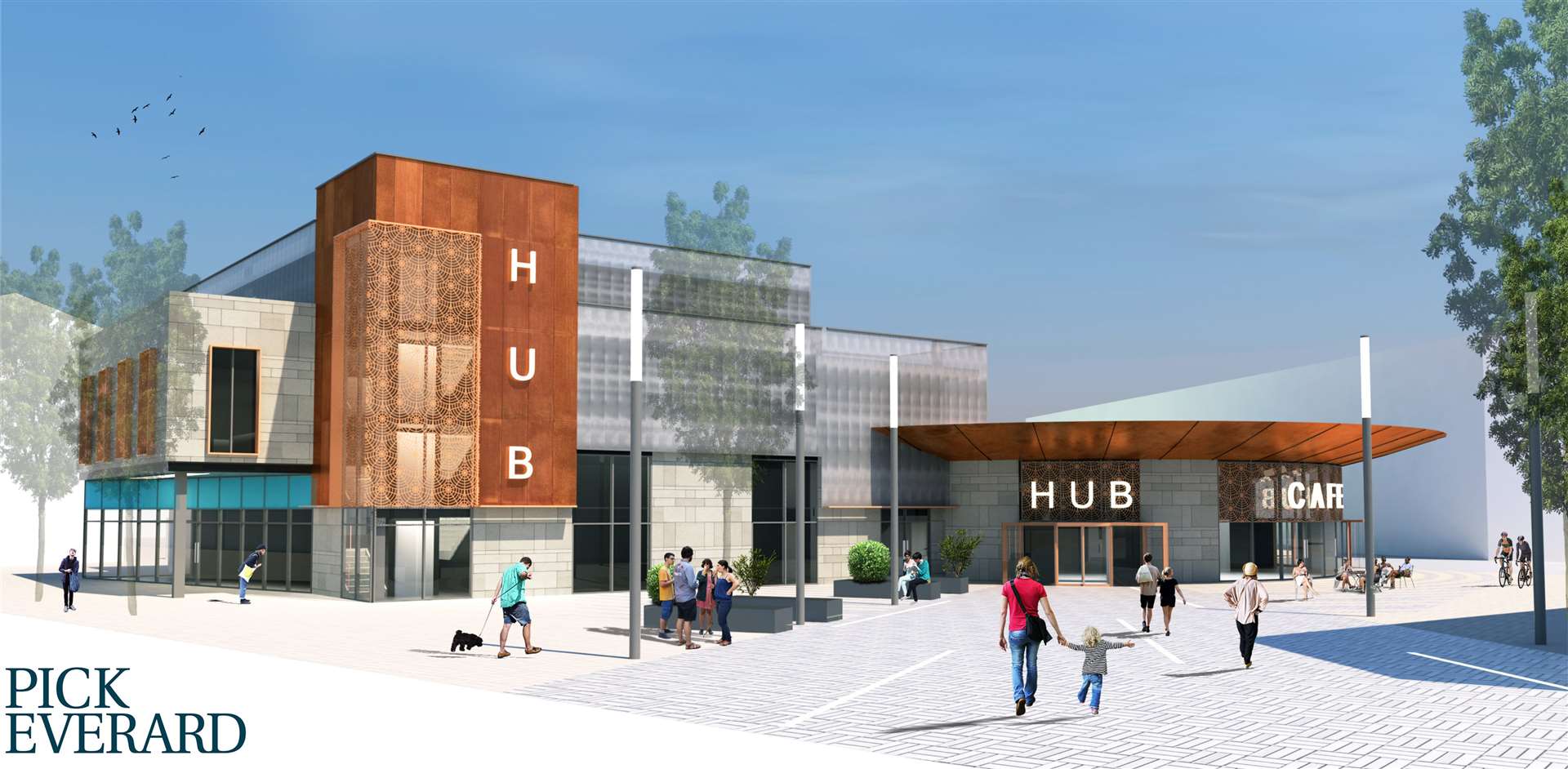 The planned Southborough Hub