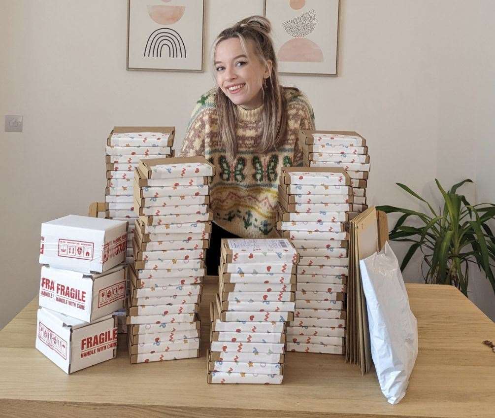 Ella with monthly orders