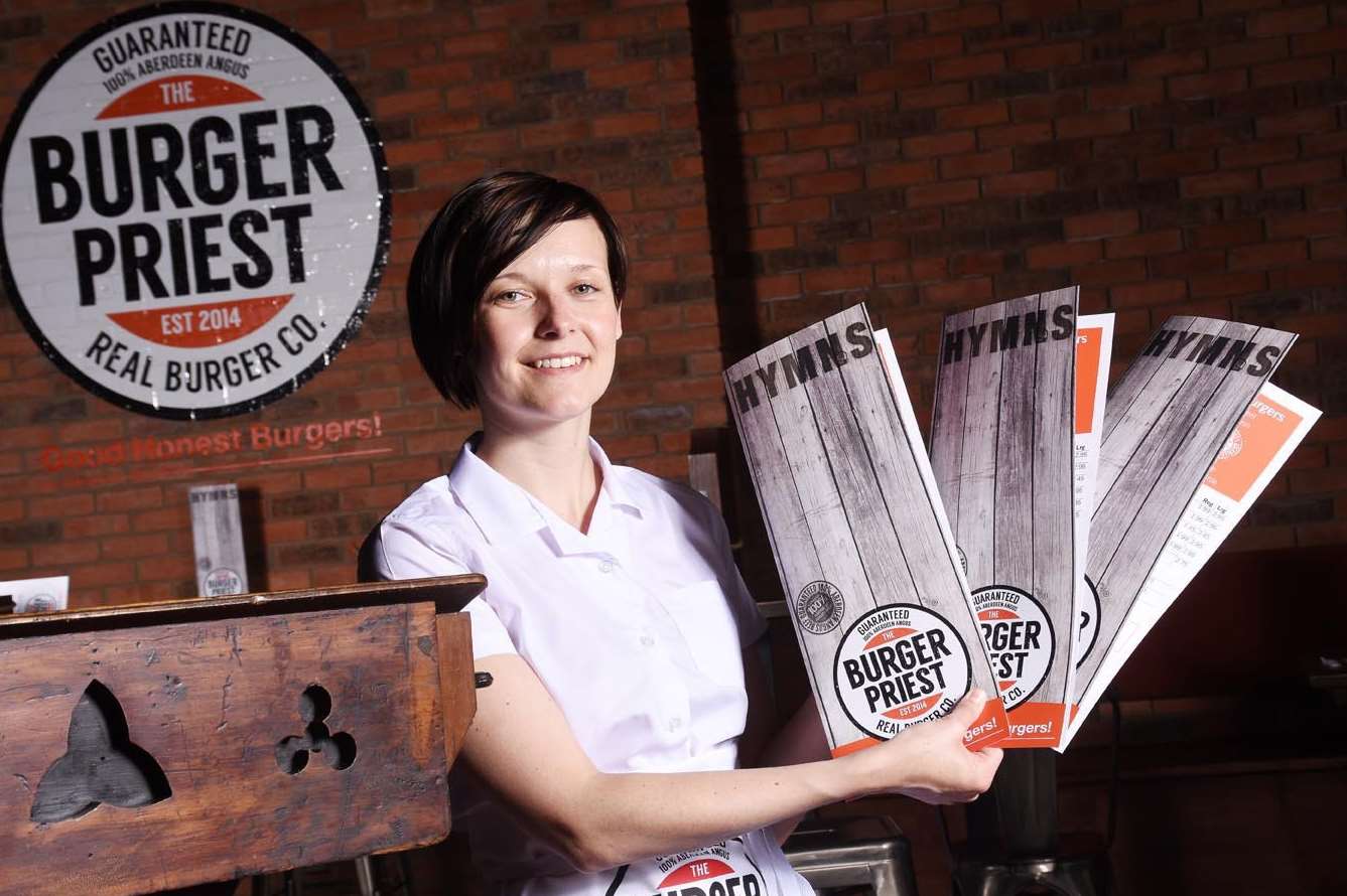 The Burger Priest is set to open in Chatham Maritime.