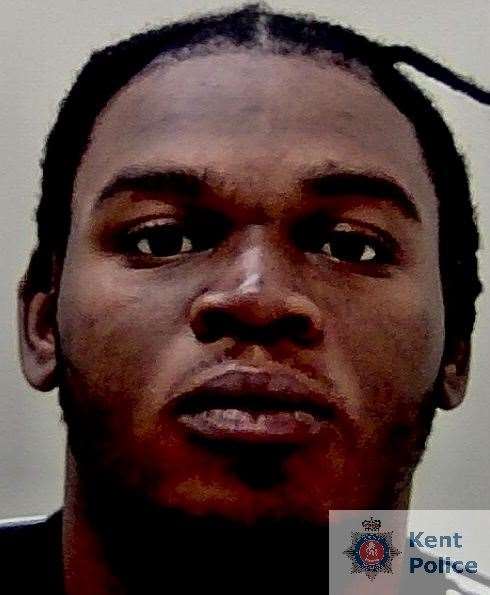 Hinzague Hanson, of Zion Place, Gravesend was locked up last month. Picture: Kent Police