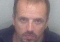 James Coffield, 40, from Gillingham, was jailed after attacking his friend in Chatham. Picture: Kent Police