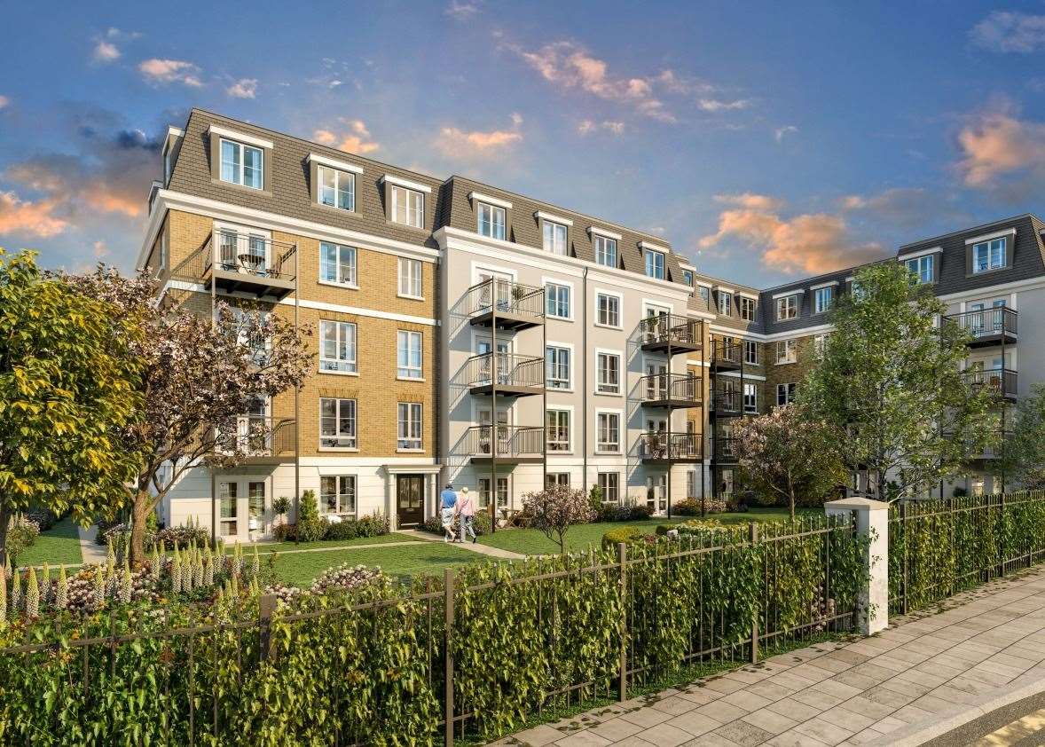 Council planning officers have recommended the plans are approved when the committee meets next Wednesday. Picture: Churchill Retirement Living