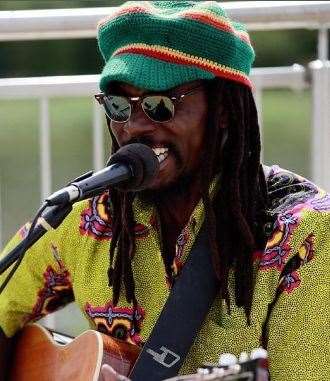 Zimbabwean musician, Sinini Ngwenya. Picture: Cohesion Plus