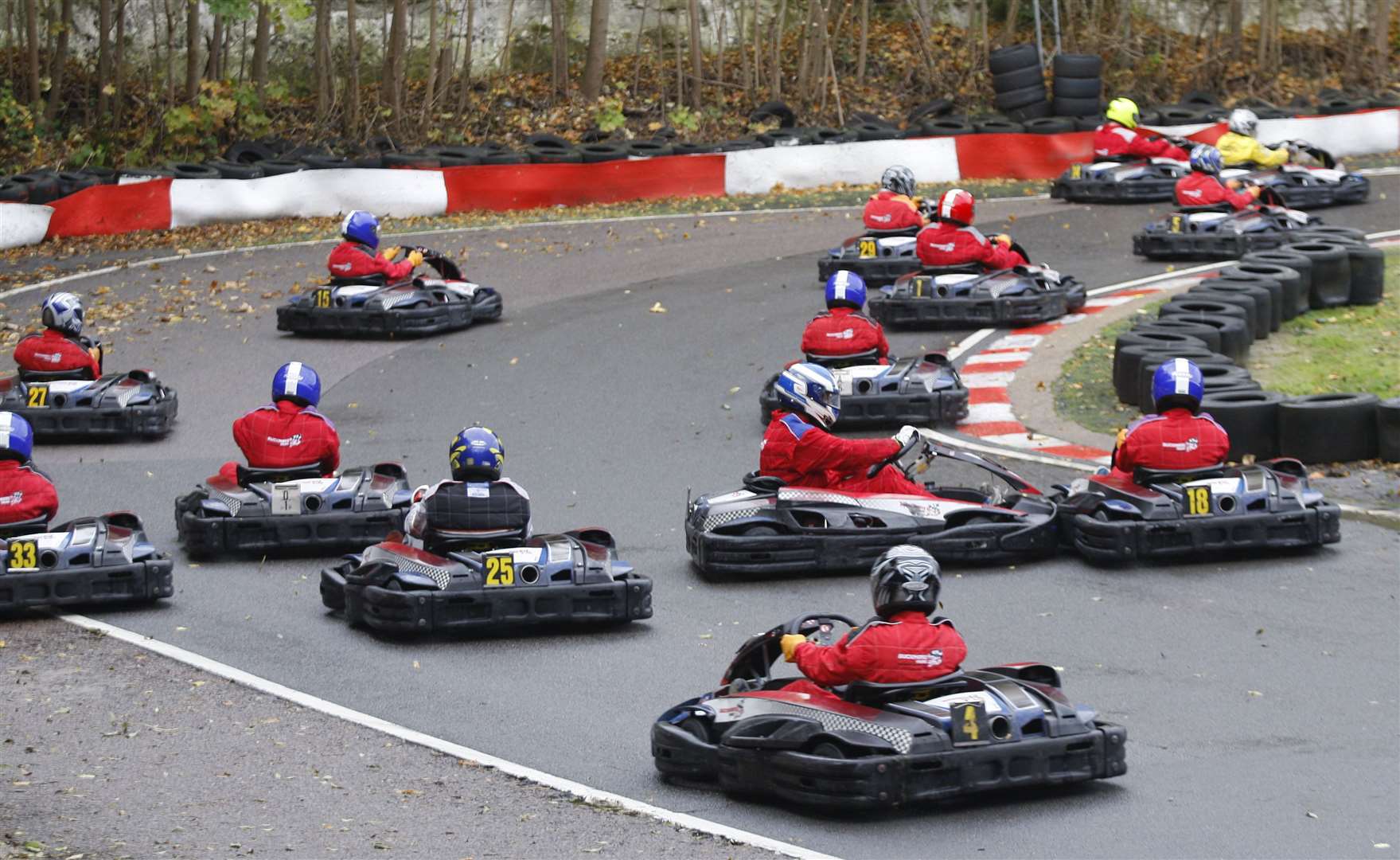 Sisley invented outdoor corporate karting and it became very popular at Buckmore