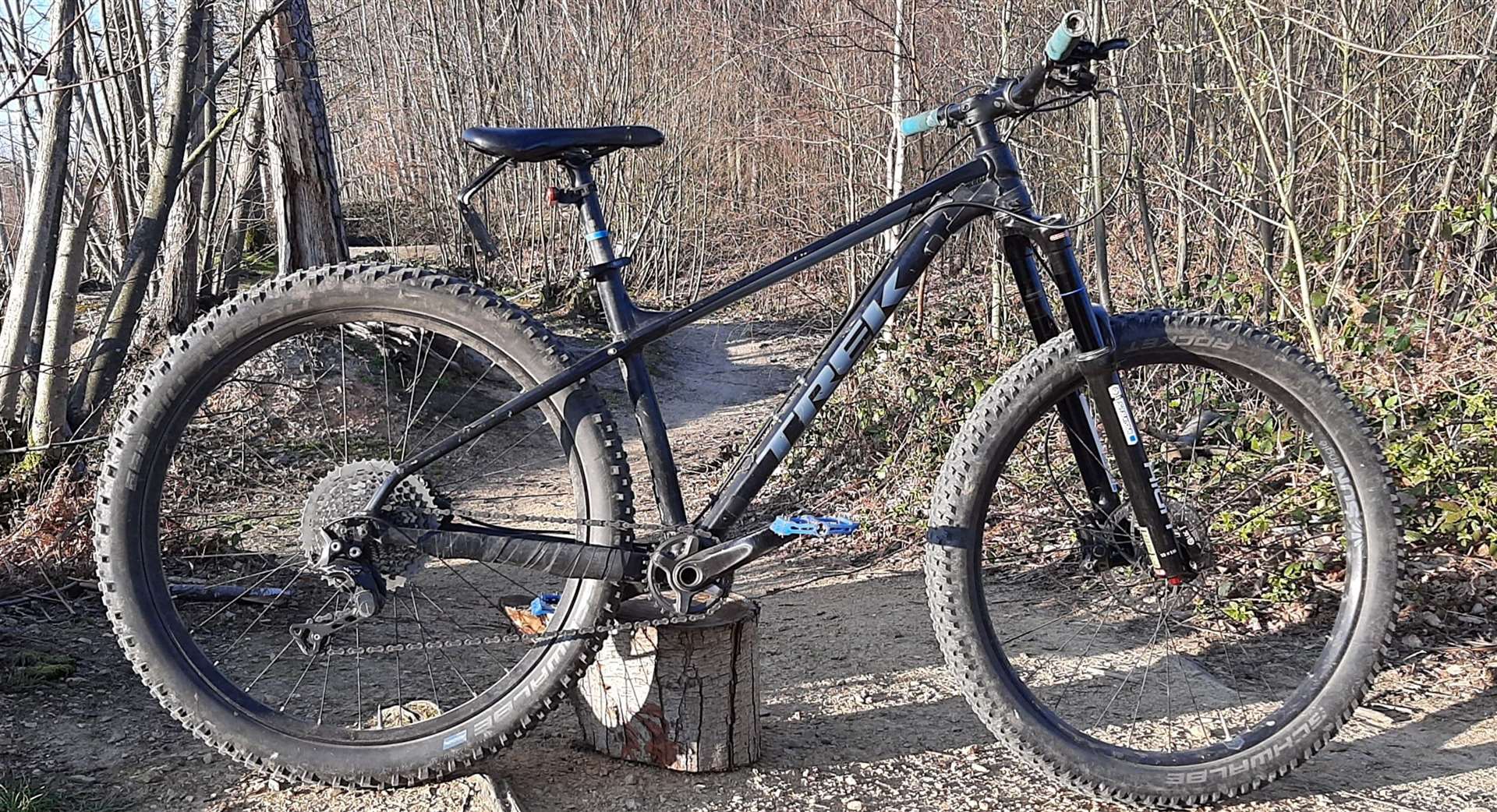 Alastair Field's stolen bike