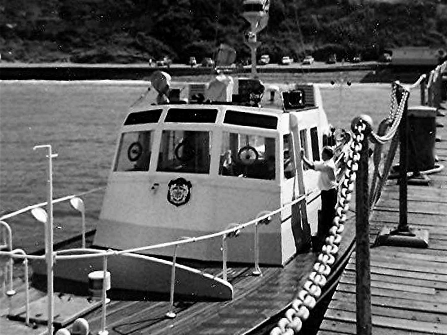 MV Landward at the Isle of Wight