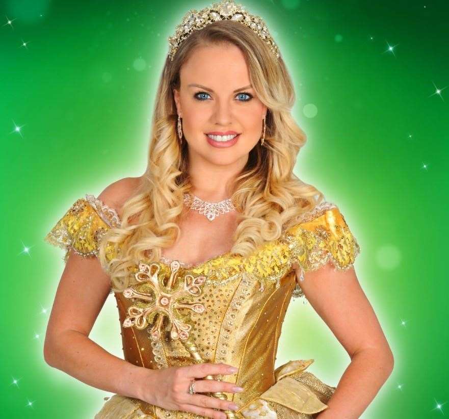 Former Strictly star Joanne Clifton will take to the stage for this year's pantomime at the Marlowe Theatre Picture: The Marlowe Theatre