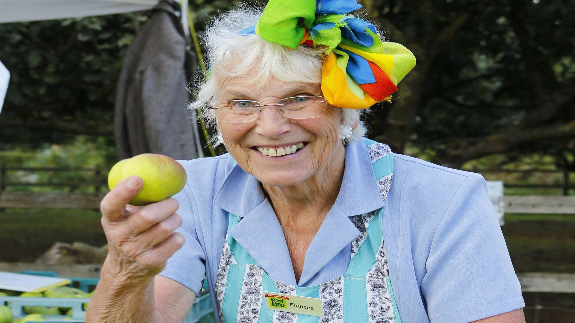 Frances Maddison-Roberts at Kent Life's Apple and Cider Fayre