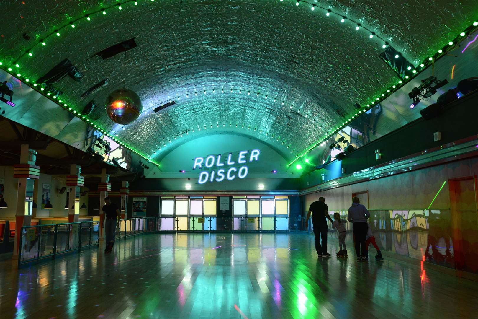 The Roller Disco at Dreamland, 2017. Picture: Gary Browne