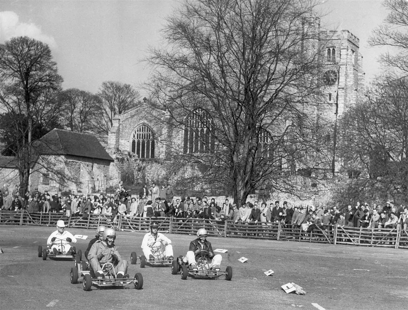 Go-kart racing came to Maidstone for the first time in April 1960, but proved a short-lived attraction