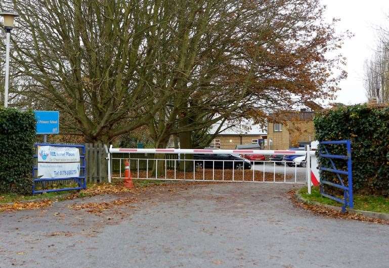 Eastchurch Primary School entrance. Picture: Andy Jones