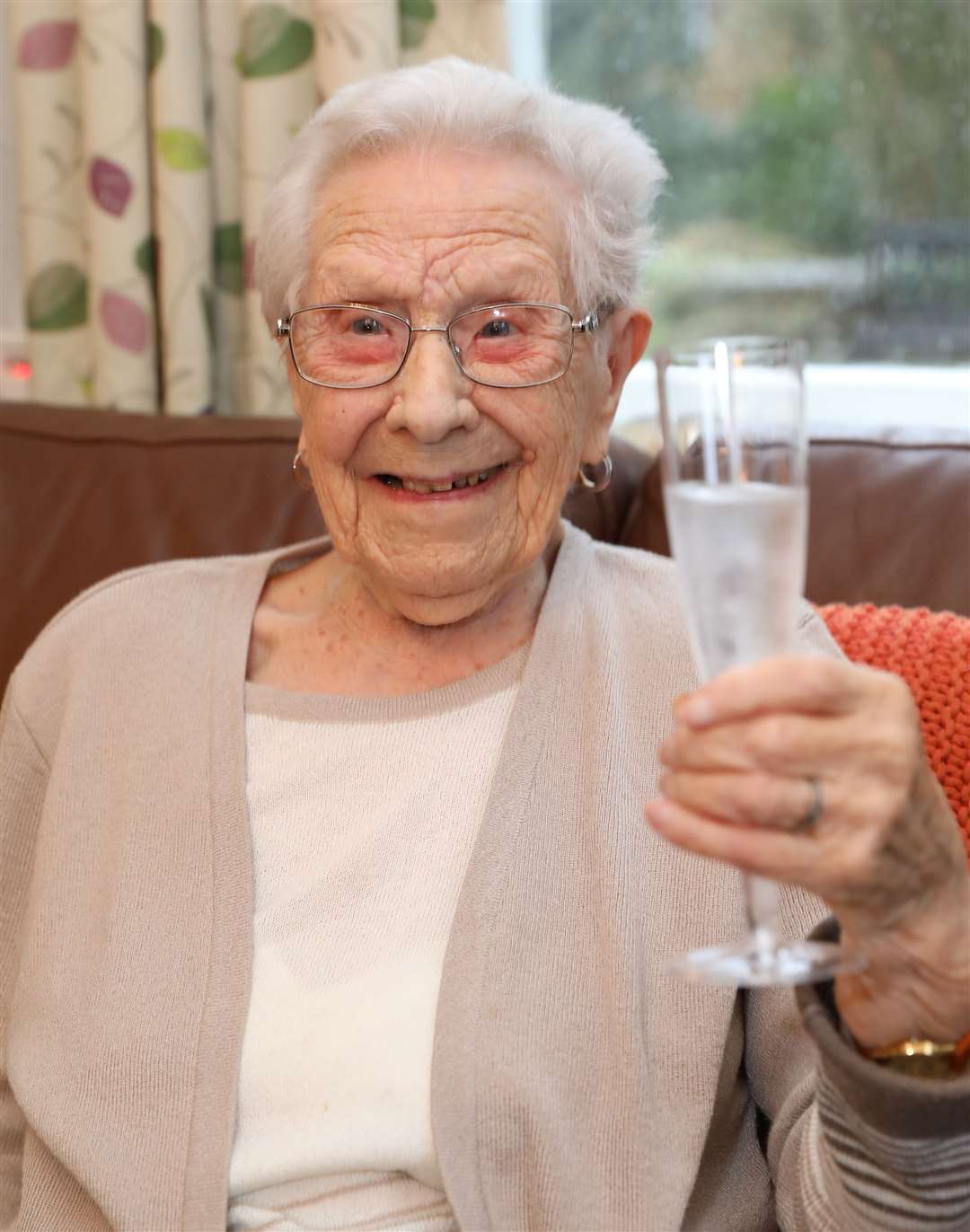 Winifred who turns 104 today Picture: Andy Jones