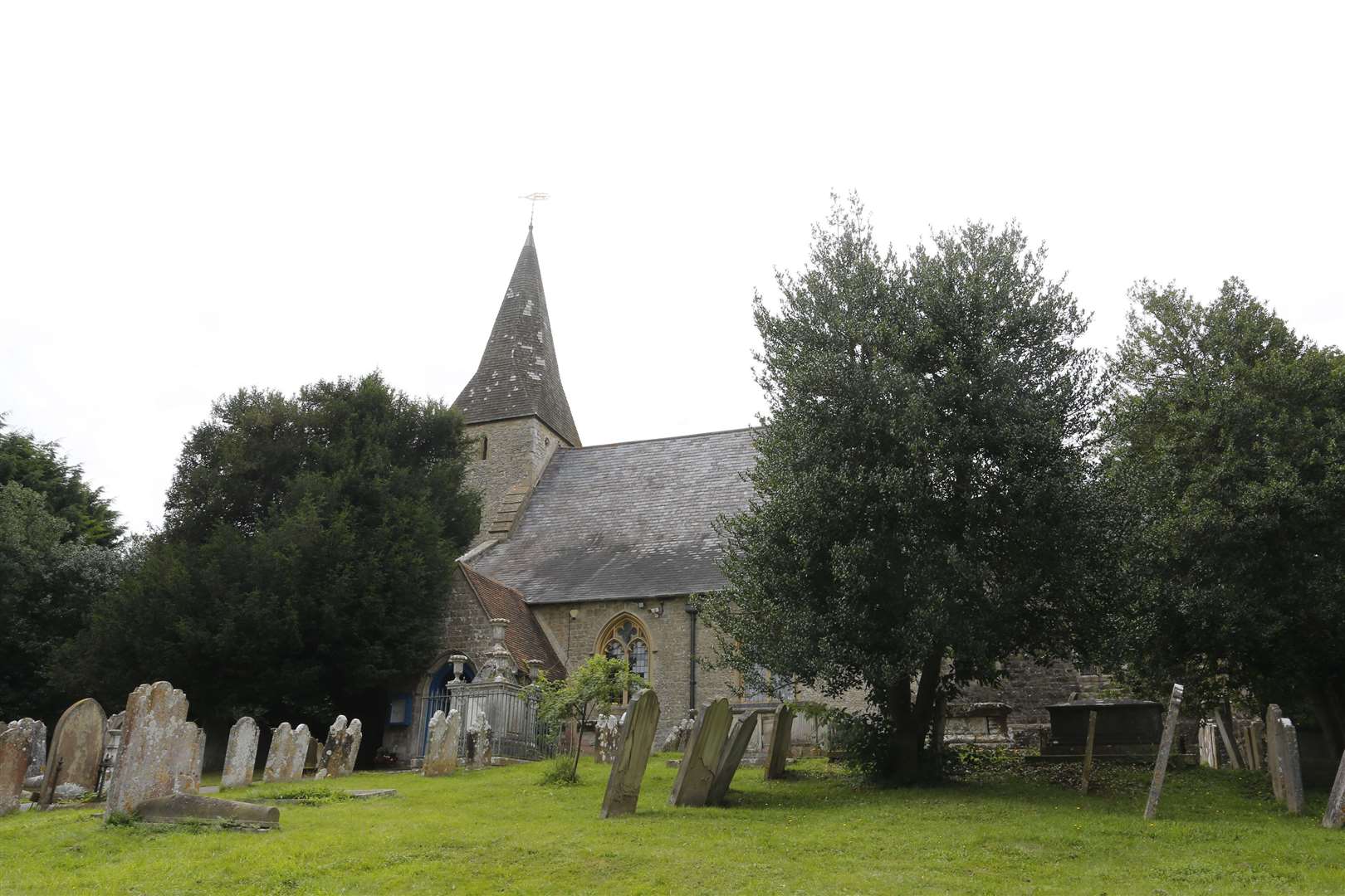 St John the Baptist at Wateringbury holds the grave of the last man to hold the post of Borsholder
