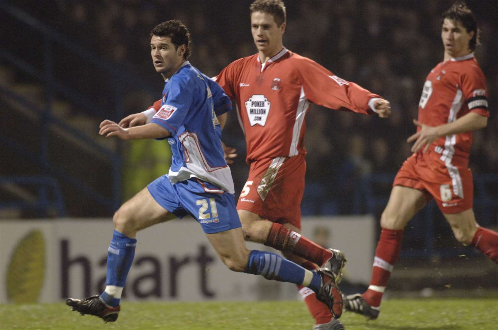 Matt Jarvis in action for the Gills back in 2006
