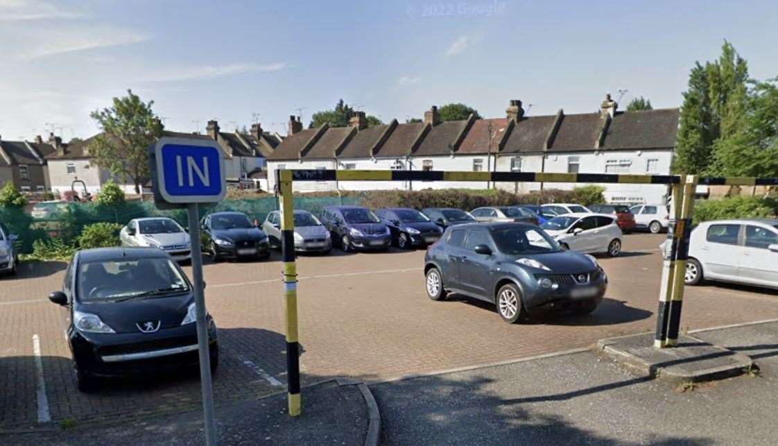 The free car park at Steele Avenue is permanently closing. Picture: Google