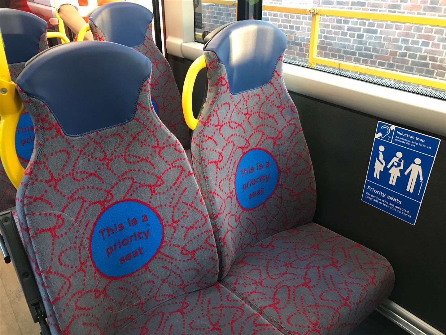 Priority seats on buses also help commuters to leave suitable spaces free