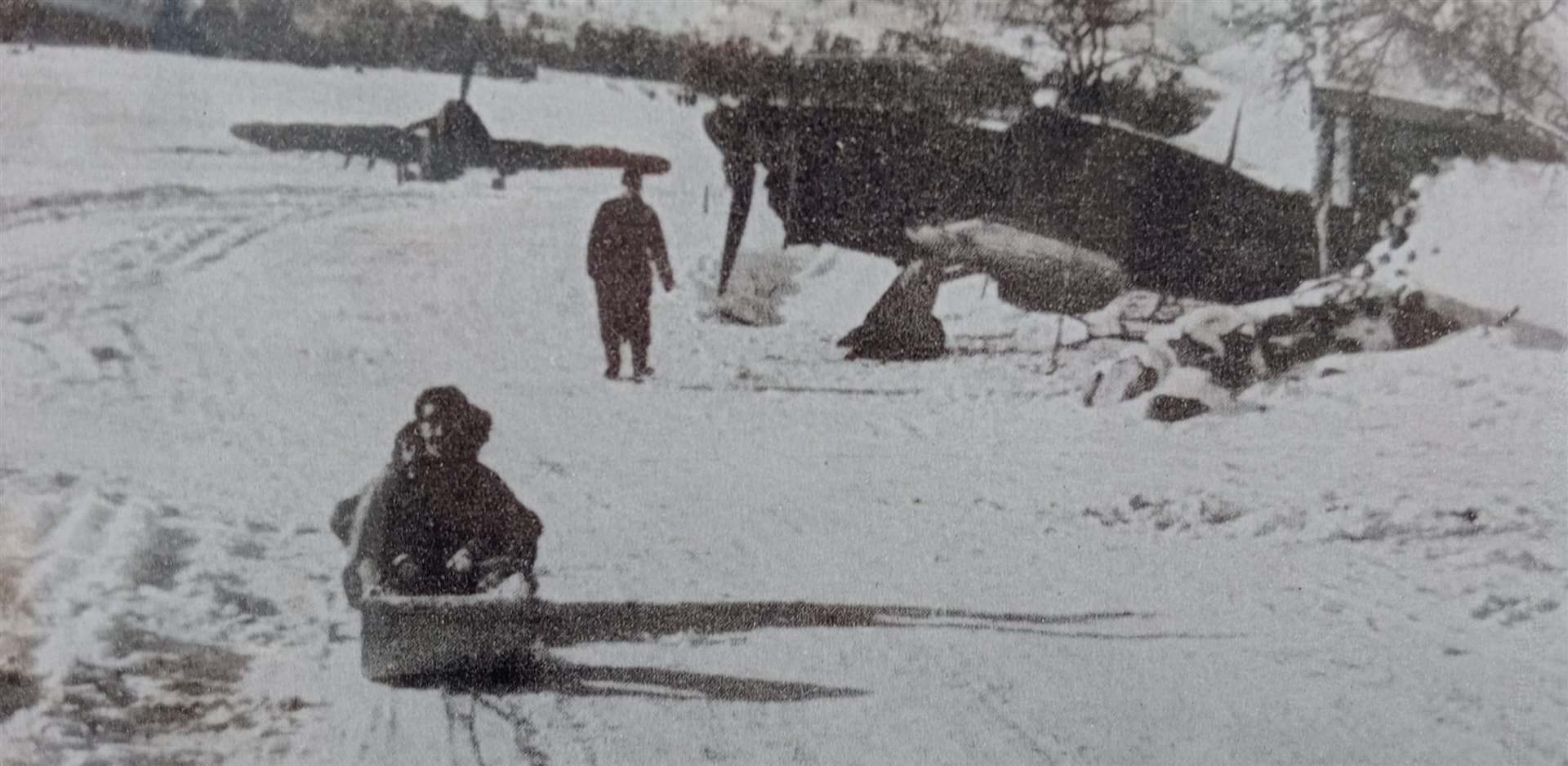 The Hawker Hurricane was salvaged from the Arctic Circle