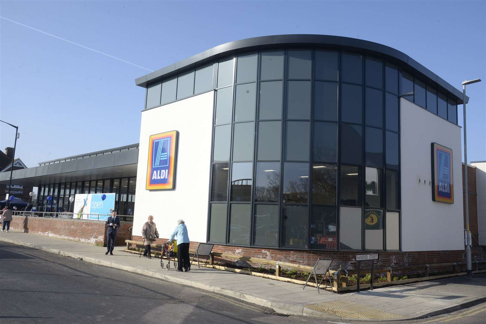 The theft took place at Herne Bay's Aldi branch on Monday. Picture: Chris Davey