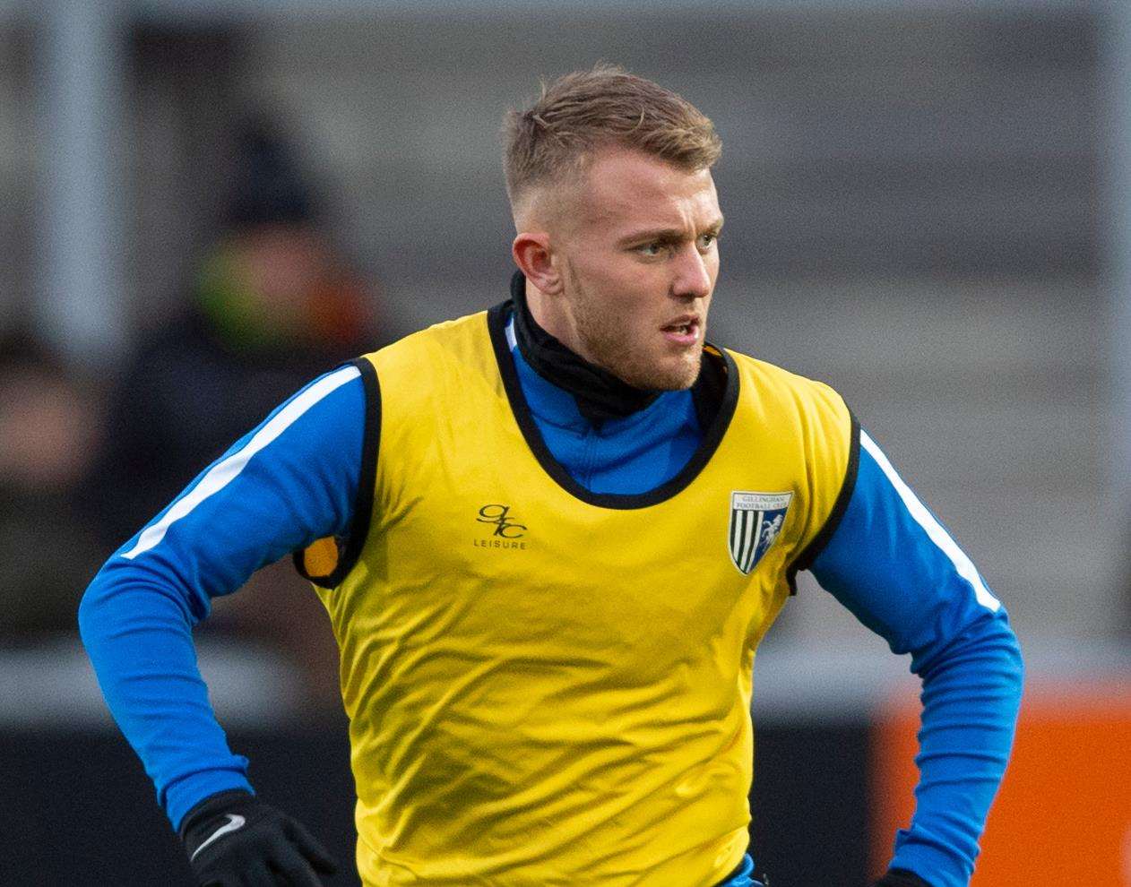 Gillingham striker Liam Nash Picture: Ady Kerry