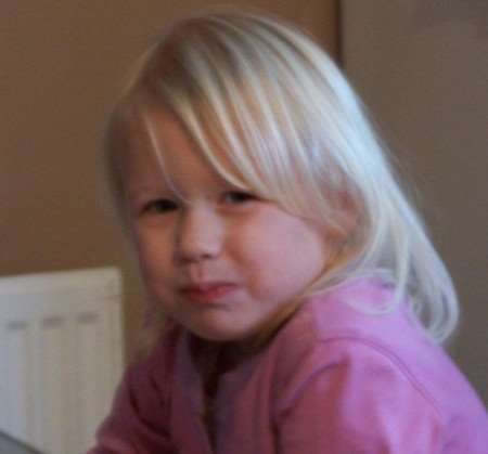 Paige Brown, four, died in an accident at her Hawkinge home on New Year's Day