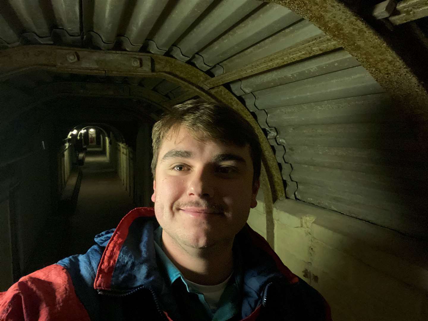 Reporter Max Chesson explores the Dumpy tunnels at Dover Castle