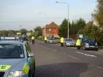 Motorists at the road check. Picture: Kent Police