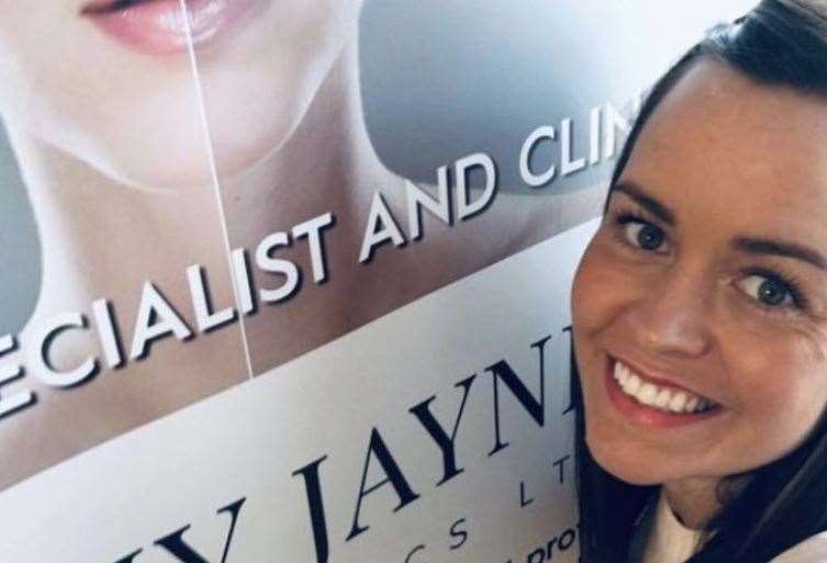Amy Bowler runs the Amy Jayne Aesthetics clinic in Rainham