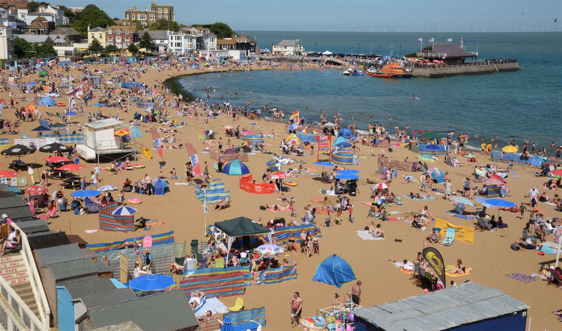 Viking Bay in Broadstairs takes the last place on the top 10 list.