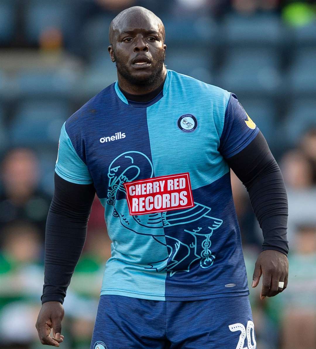 Former Gill Adebayo Akinfenwa almost scored against his old club Picture: Ady Kerry