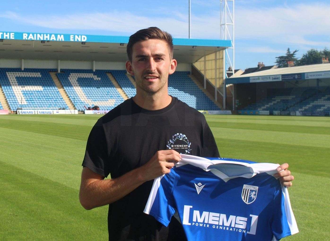 Robbie McKenzie is one of 15 new signings this season at Gillingham Picture: GFC