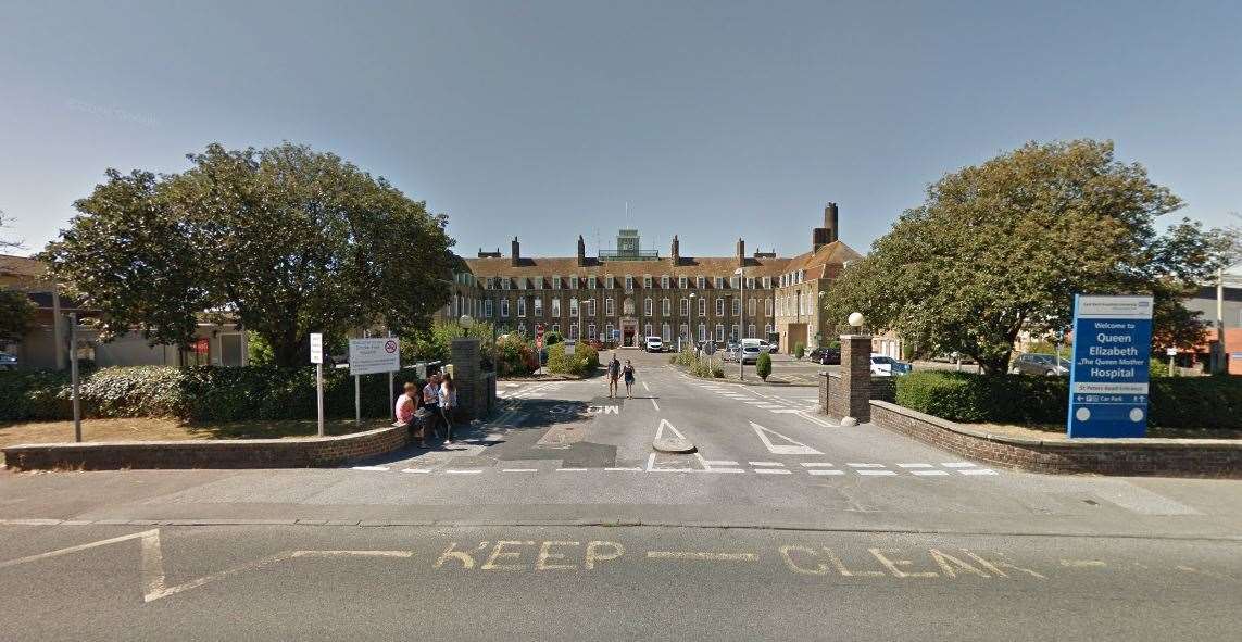 The QEQM hospital in Margate. Picture: Google (8000222)