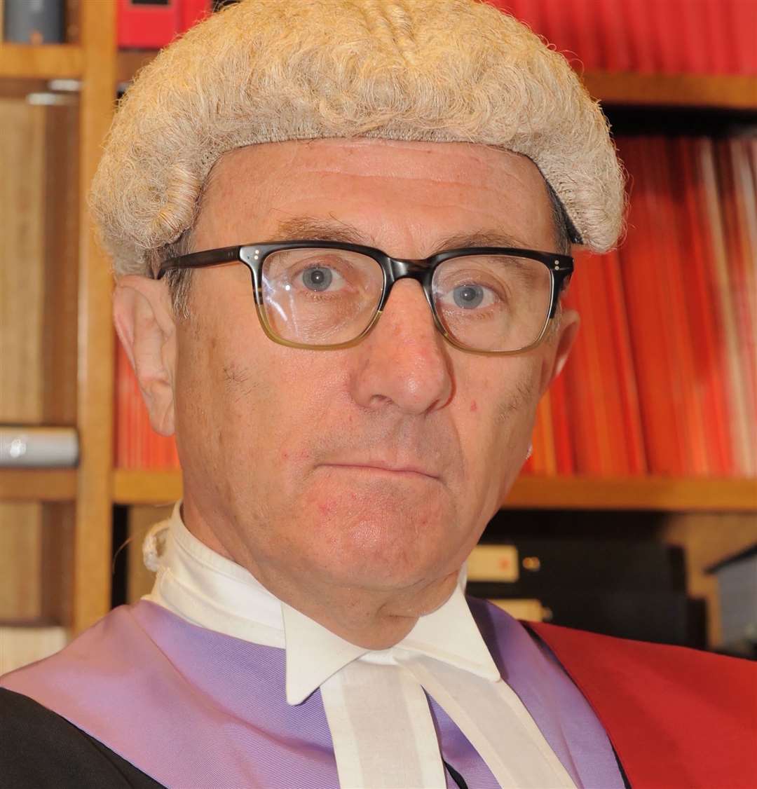 Judge David Griffith-Jones was left exasperated because of technical problems during a court hearing yesterday Picture: Steve Crispe
