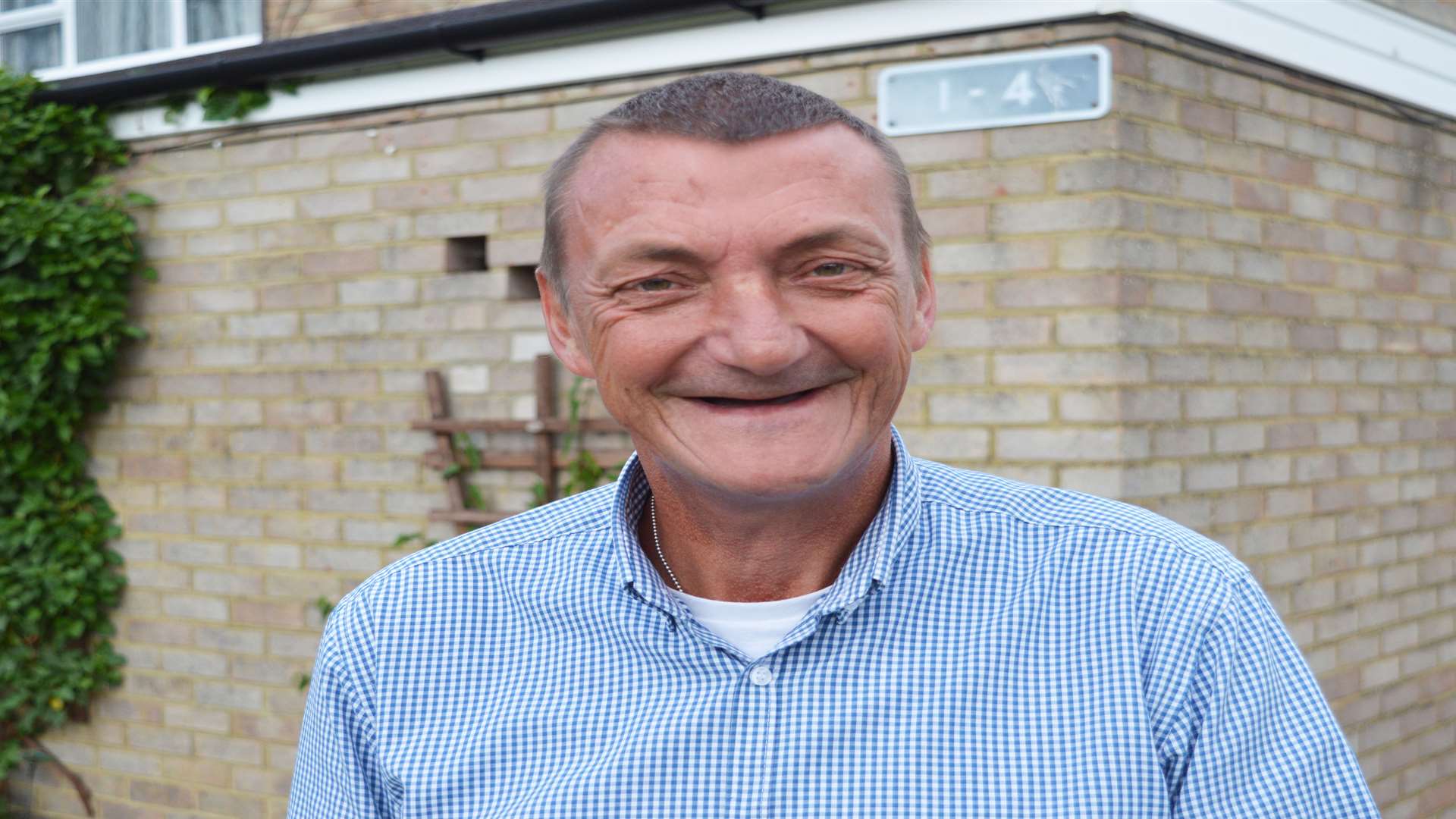Craig became homeless after the death of his wife but is now looking forward to Christmas in his own home.