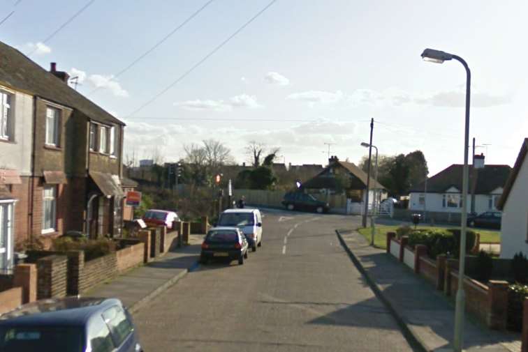 The robbery happened in Cross Street, Herne Bay. Picture: Google