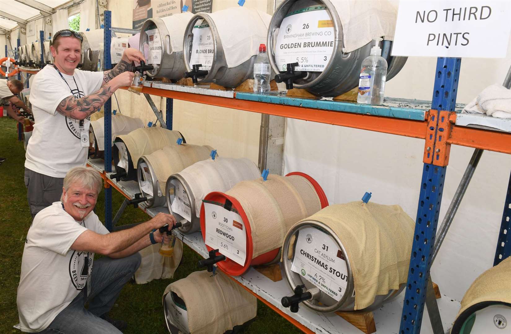 Real ale group CAMRA host popular beer festivals up and down the country.