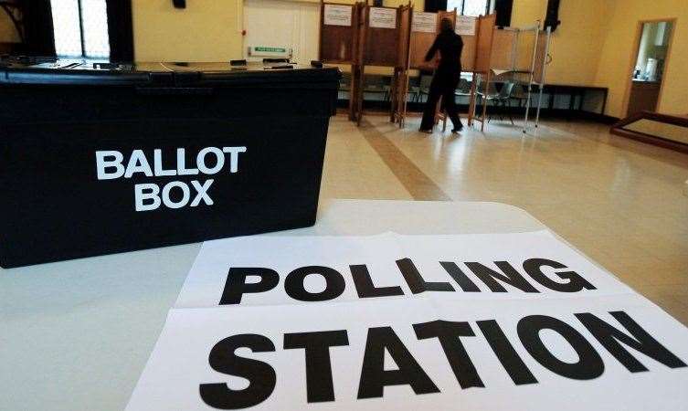 Thousands of people across Kent voted on Thursday, May 4. Stock image