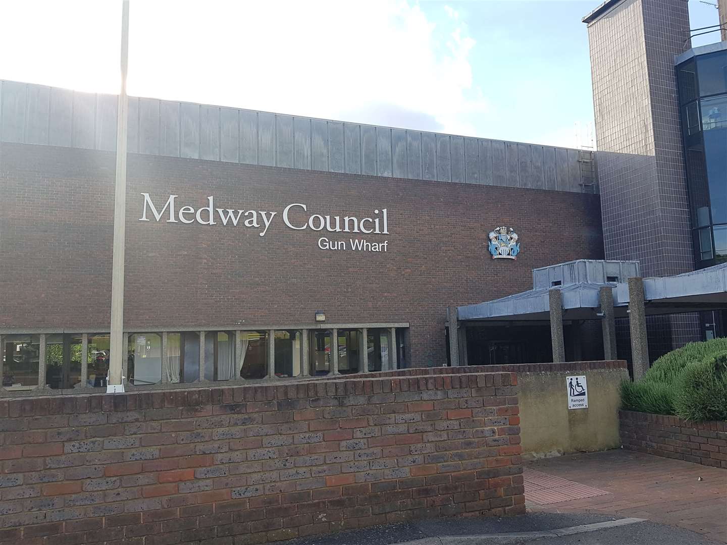 Medway Council said they are working with Network Rail to find a way forward