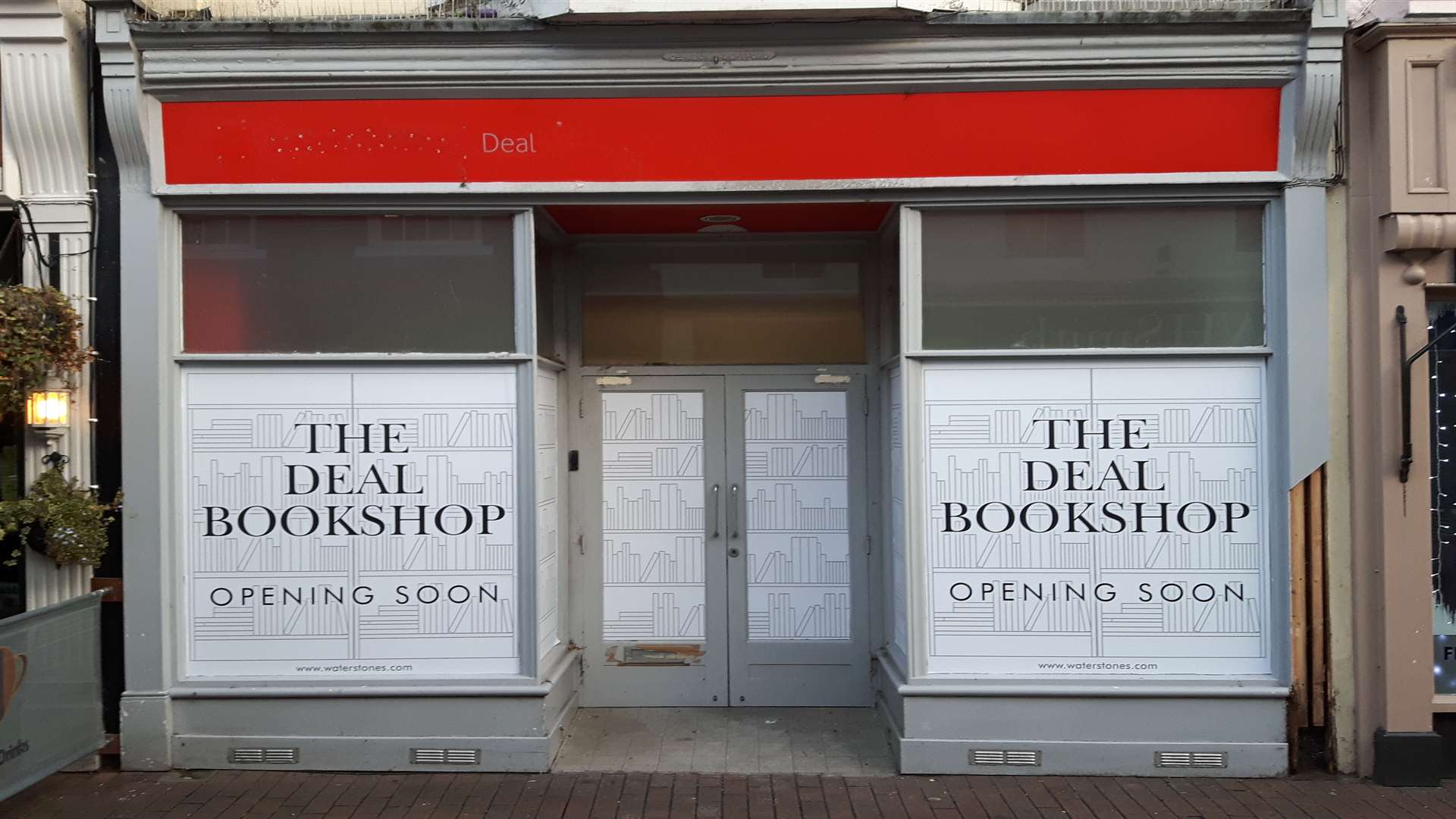 Coming soon: The Deal Bookshop