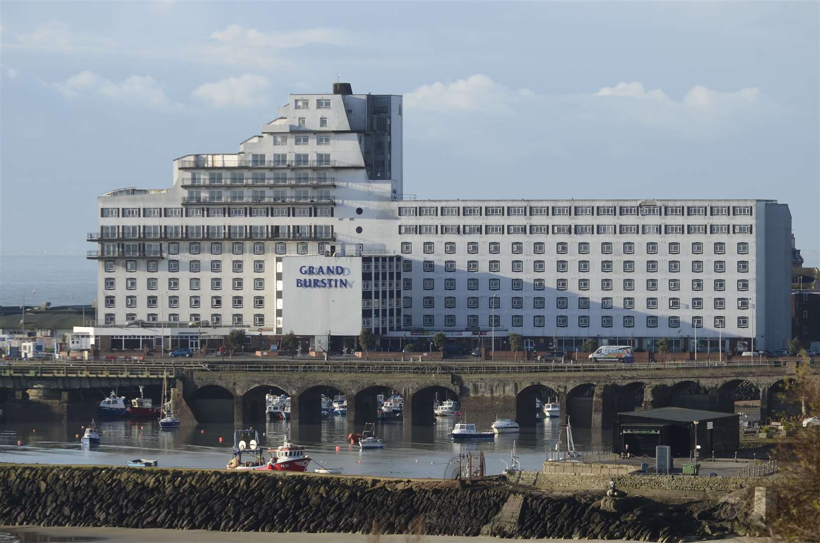 The Grand Burstin hotel pictured in 2014