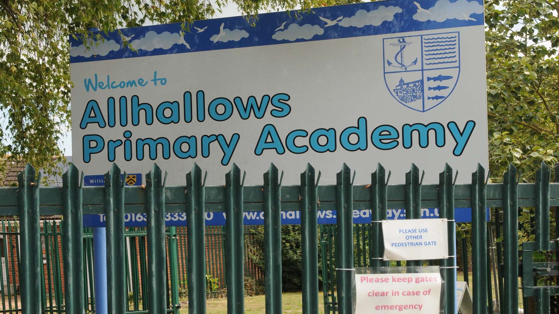 Pupils will be ferried to Allhallows Primary Academy