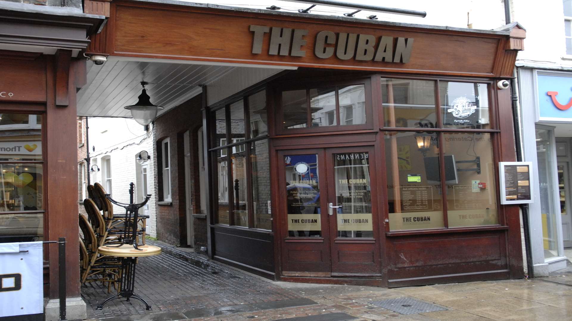 The Cuban in High Street, Canterbury.