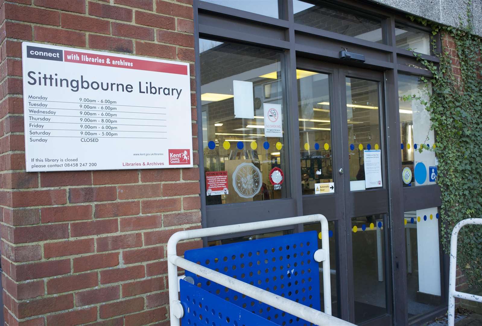 Sittingbourne Central Library, Central Avenue, Sittingbourne.Picture: Andy Payton FM2970747 (6001079)